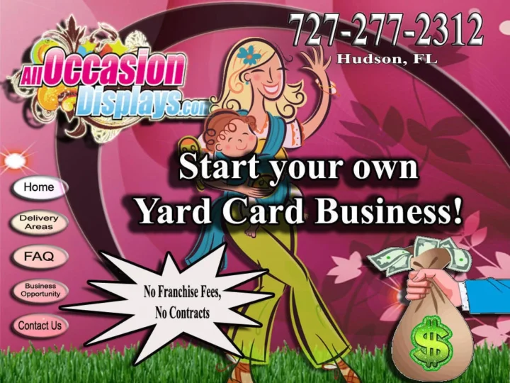 How to Start a Yard Card Business