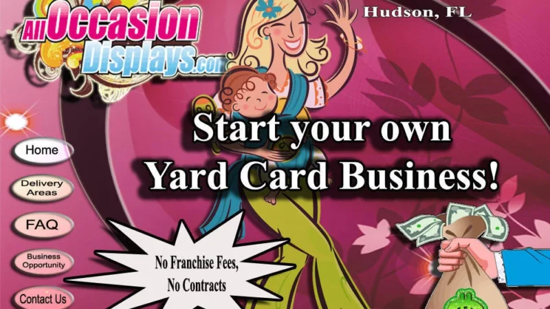 How to Start a Yard Card Business